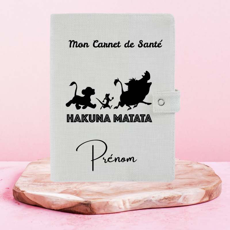 Hakuna Matata Le Roi Lion - Protège Carnet de Santé