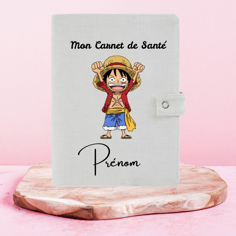 Luffy One Piece - Protège Carnet de Santé