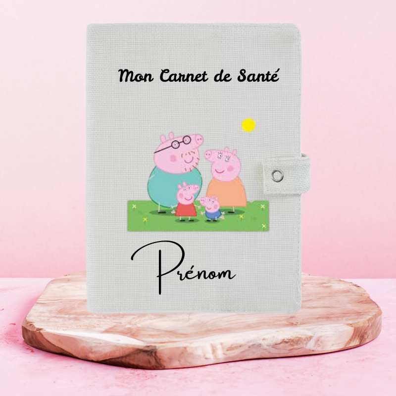 Peppa Pig - Protège Carnet de Santé