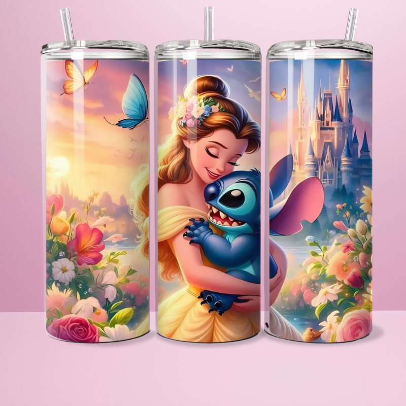Belle x Stitch - Thermos 590ml
