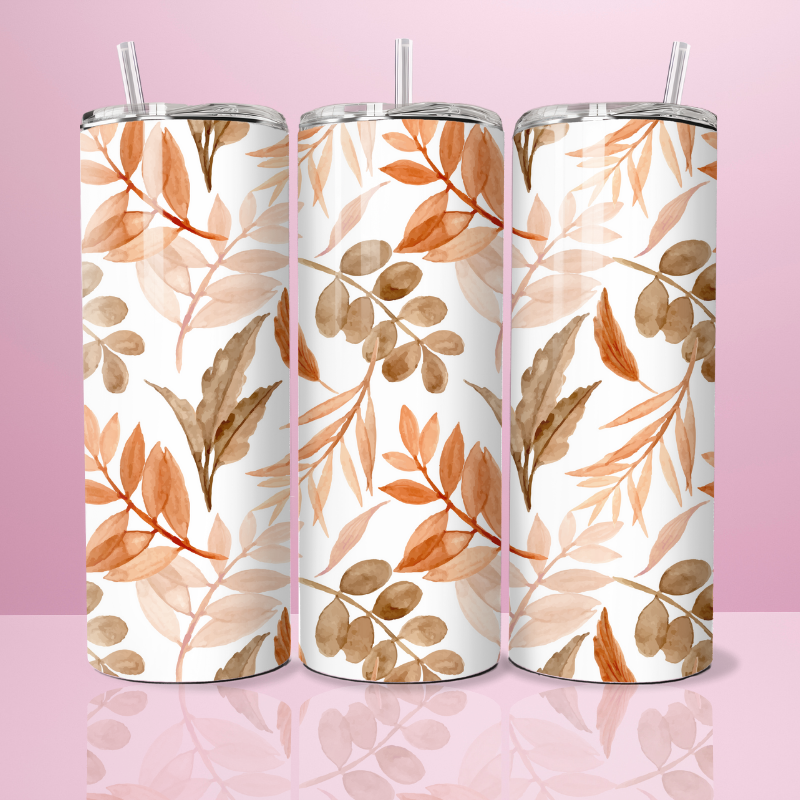 Orange x marron - Thermos 590ml
