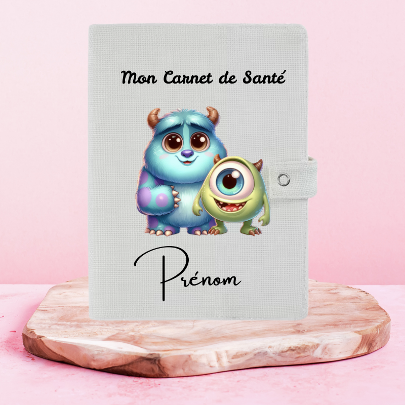 Monstres & Cie - Protège Carnet de Santé