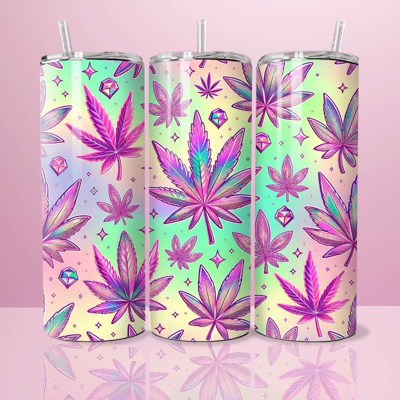 Cannabis pastel - Thermos 590ml