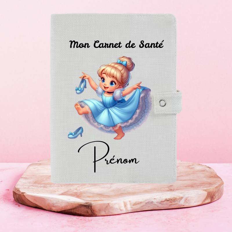 Cendrillon - Protège Carnet de Santé
