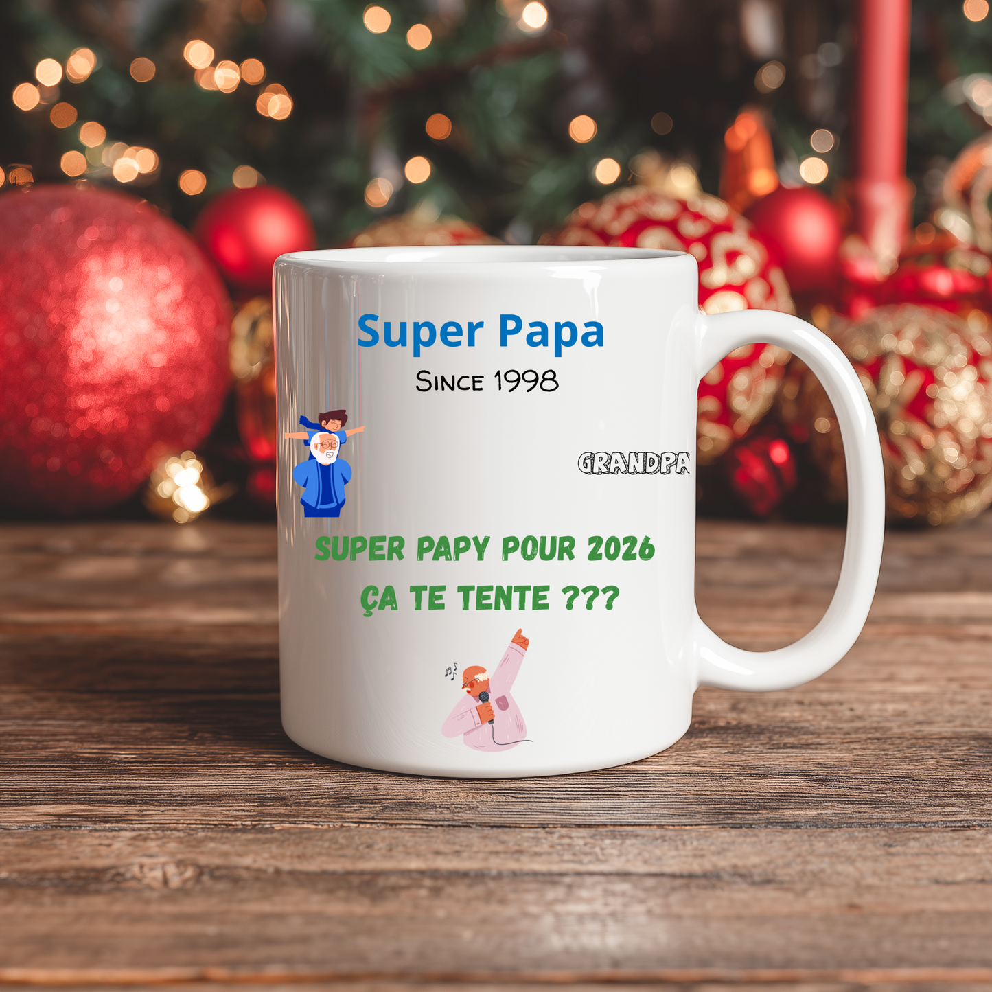 Annonce grossesse Papy - Mug