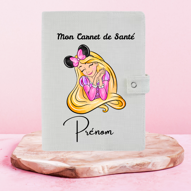 Raiponce - Protège Carnet de Santé