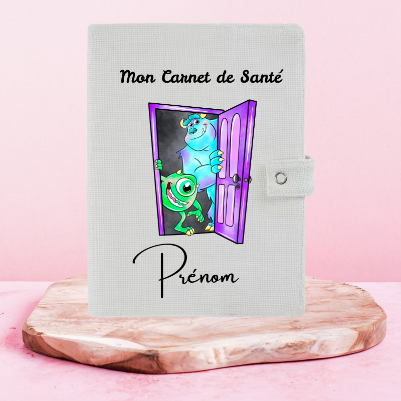 Monstres & Cie - Protège Carnet de Santé