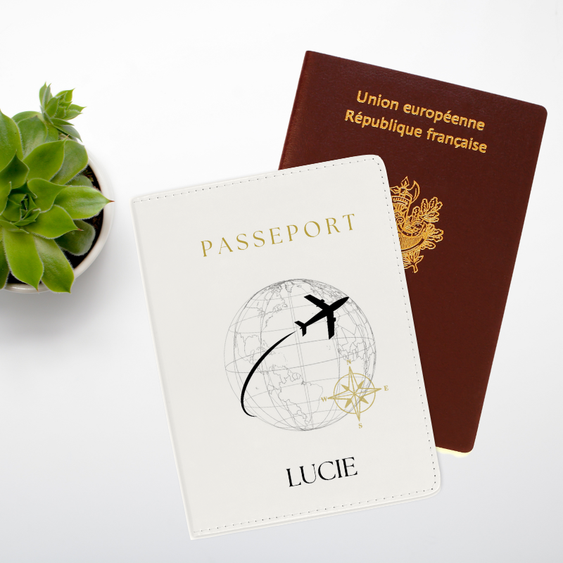 Boussole Black - Protège-passeport