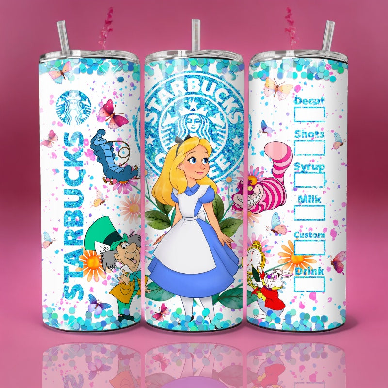 Alice Flowers Starbucks - Thermos 590ml