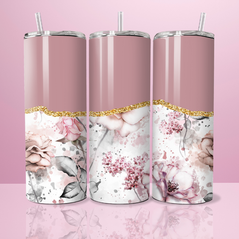 Powder pink - Thermos 590ml