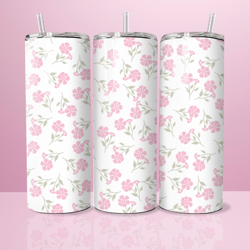 Rose fleur- Thermos 590ml