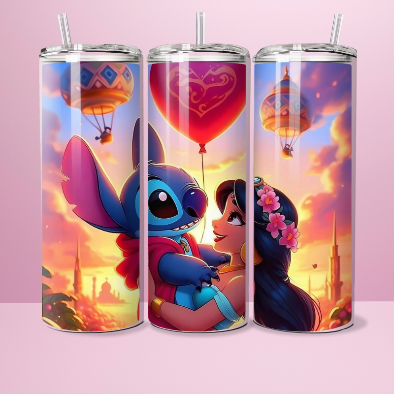 Jasmine x Stitch - Thermos 590ml