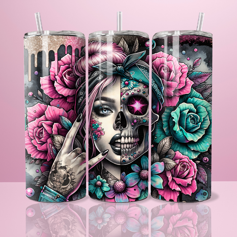 Skull pin-up - Thermos 590ml