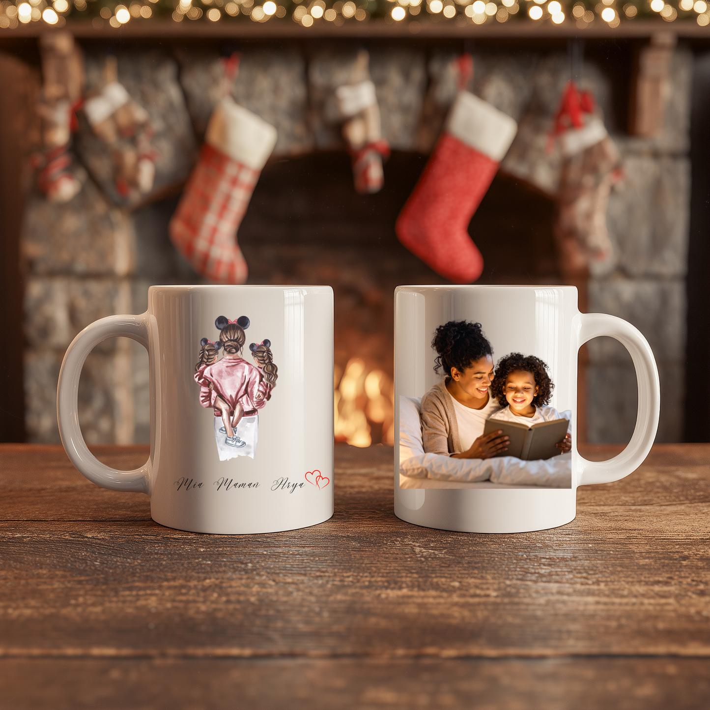 Maman photo - Mug