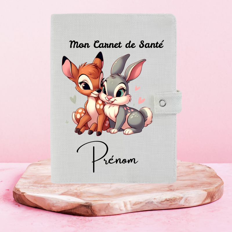 Bambi x Panpan - Protège Carnet de Santé