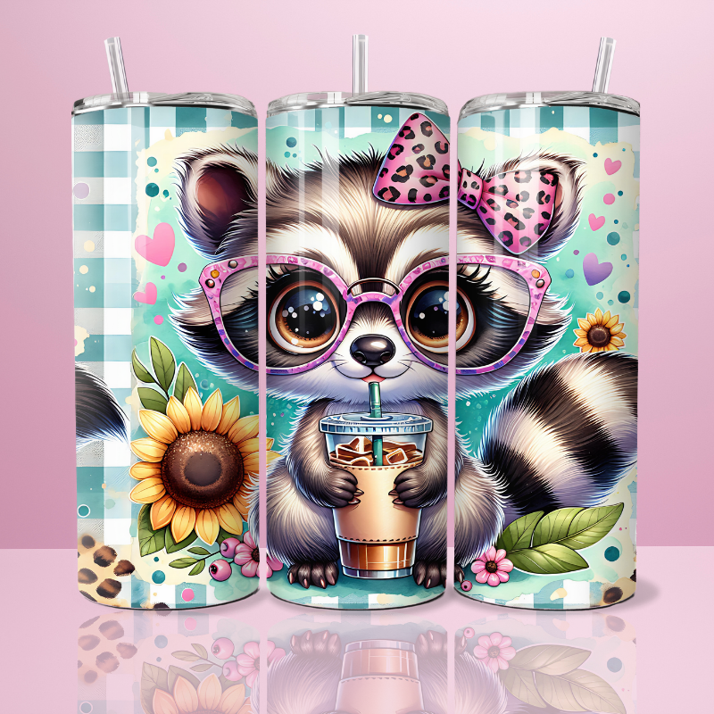 Cute raccoon - Thermos 590ml