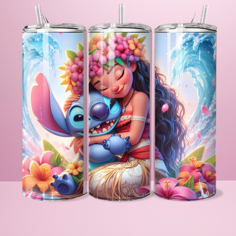 Vaiana x Stitch - Thermos 590ml