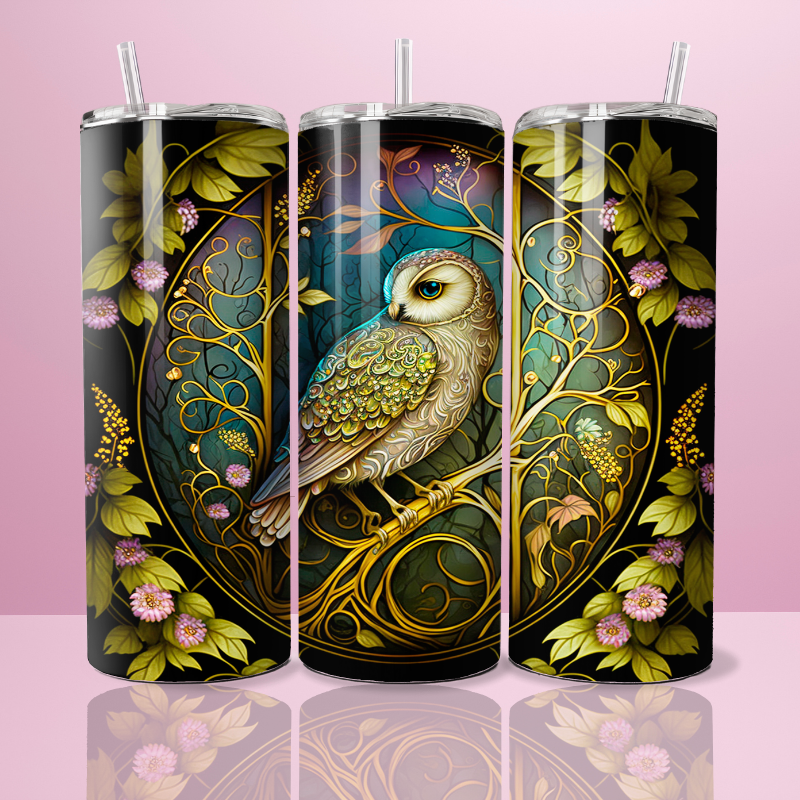 Chouette verte - Thermos 590ml