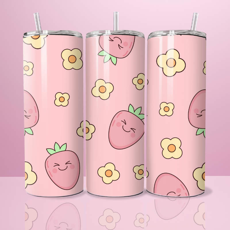 Fraise cute - Thermos 590ml