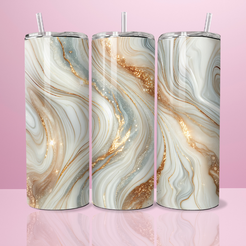Gold marbre - Thermos 590ml
