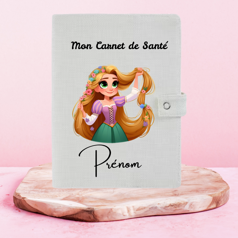 Raiponce - Protège Carnet de Santé