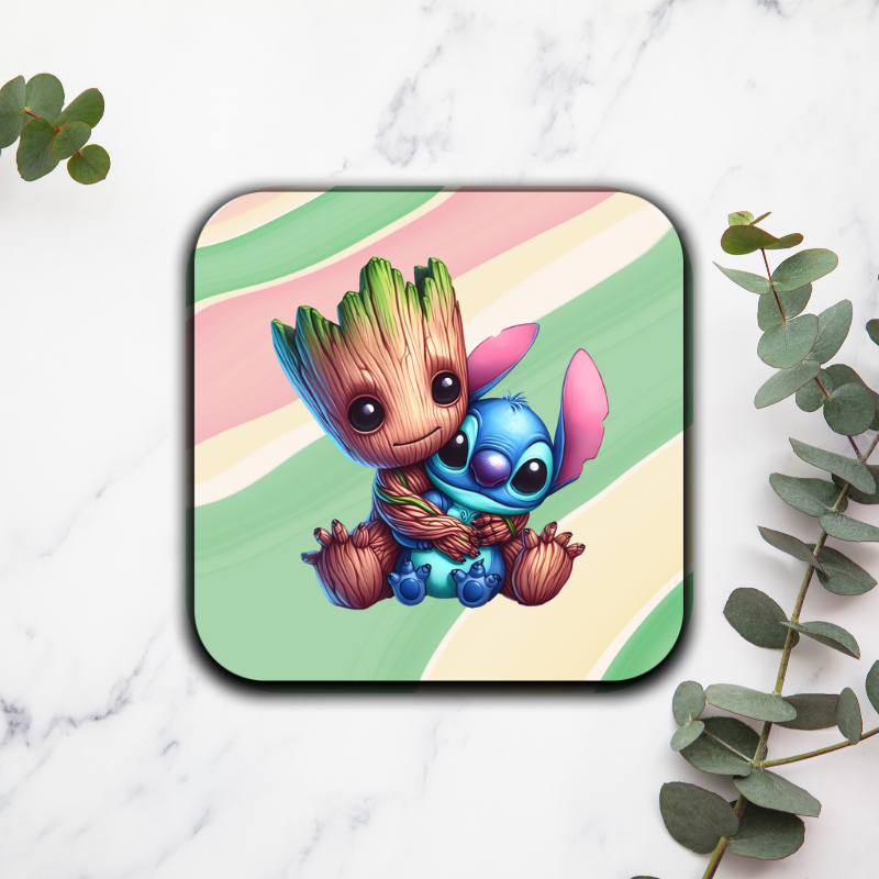 Groot x Stitch - Dessous de verre