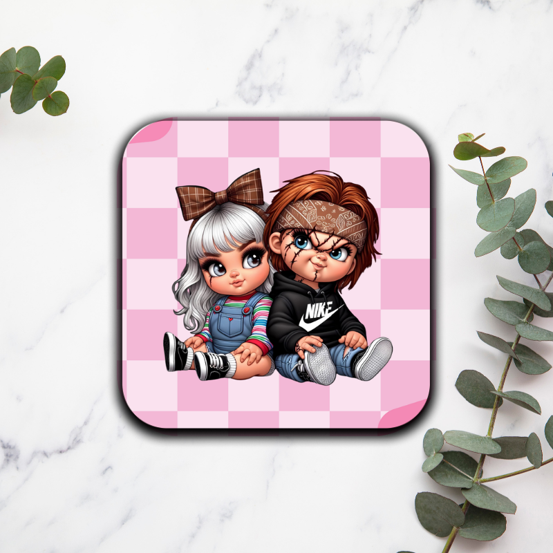 Chucky et sa fiancée - Dessous de verre