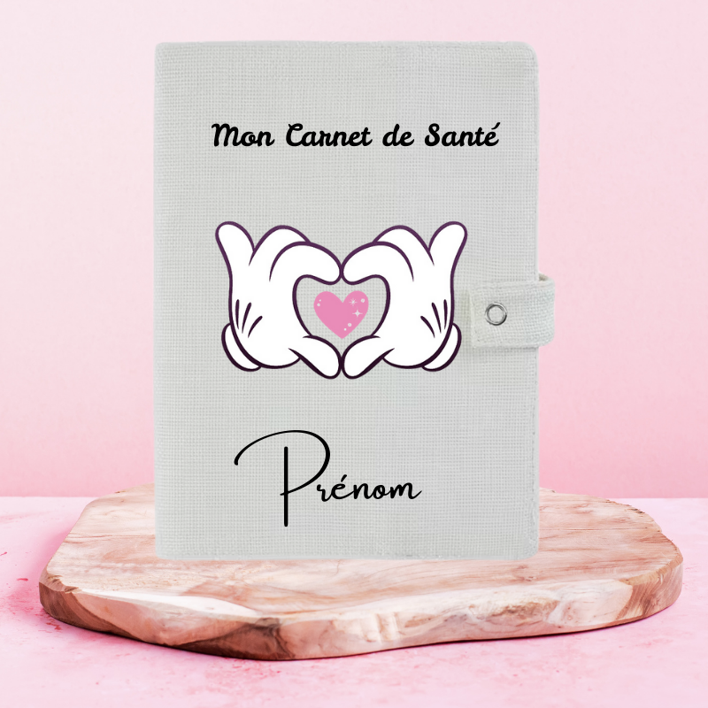 Love Mickey - Protège Carnet de Santé