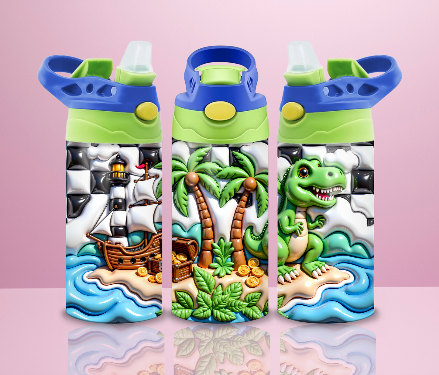 Pirate Dino - Thermos kids