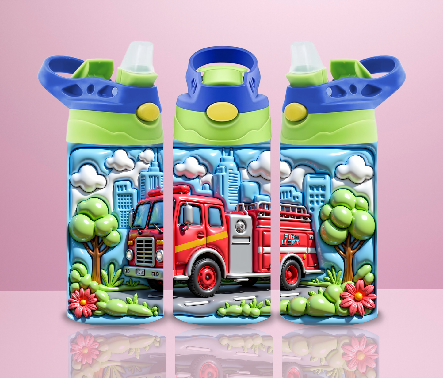 Pompier - Thermos kids