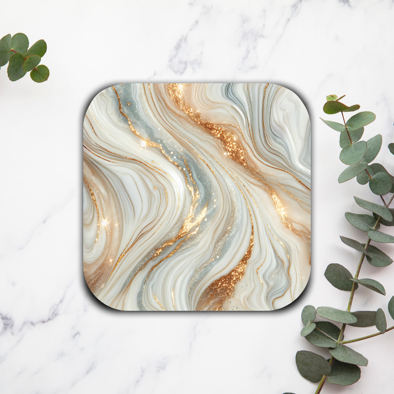 Gold marbre - Dessous de verre