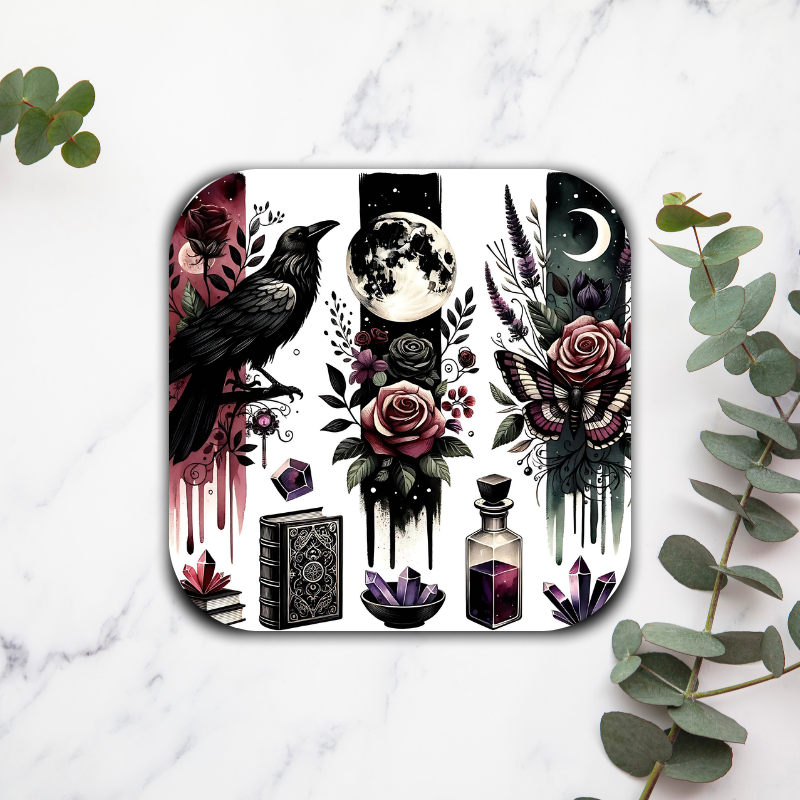 Night crow - Dessous de verre
