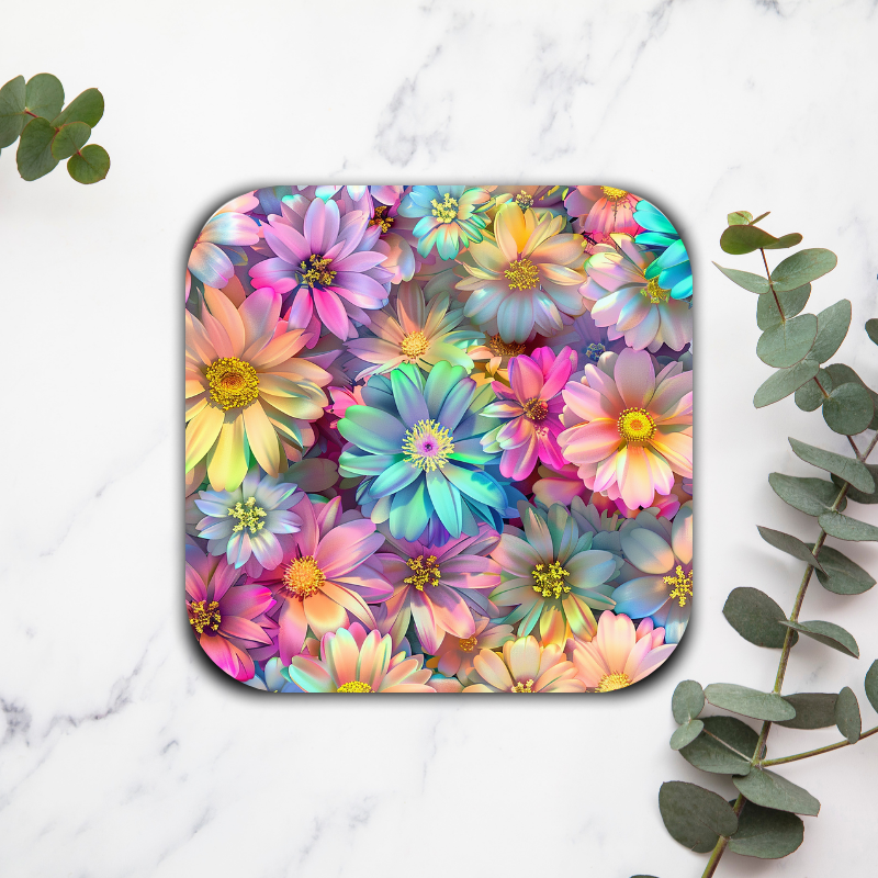 Flower fireworks - Dessous de verre