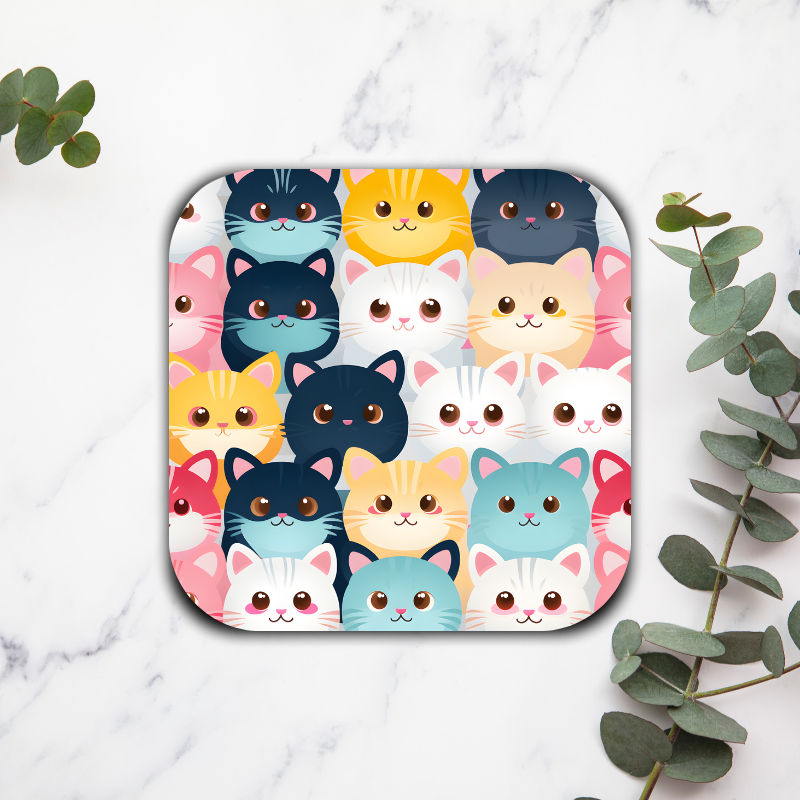 Cats cute - Dessous de verre