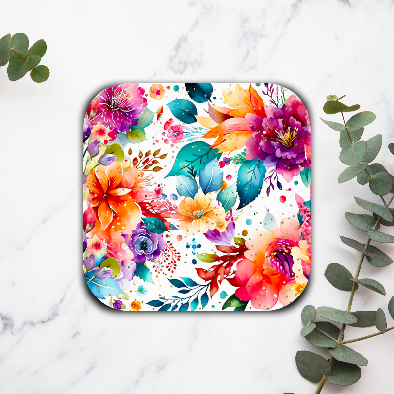 Color flower - Dessous de verre