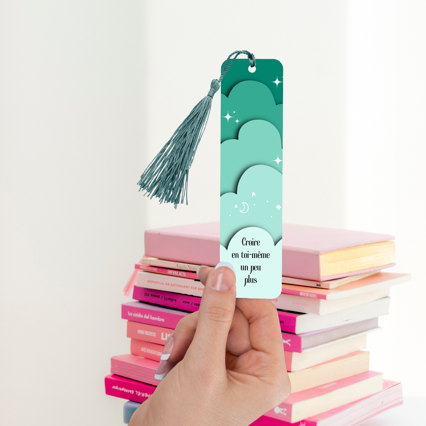 Green cloud - Marque page
