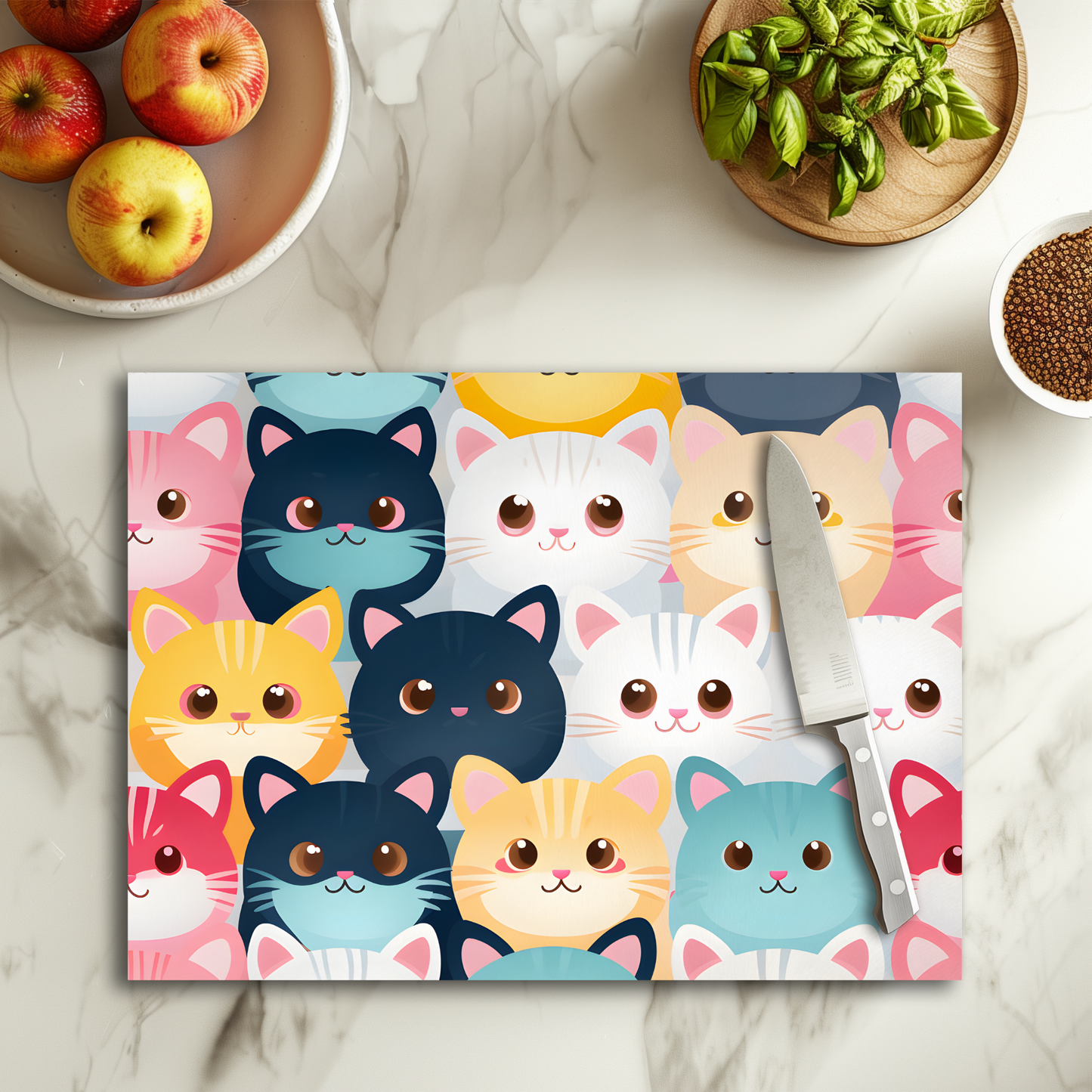 Cats cute - Planche à découper