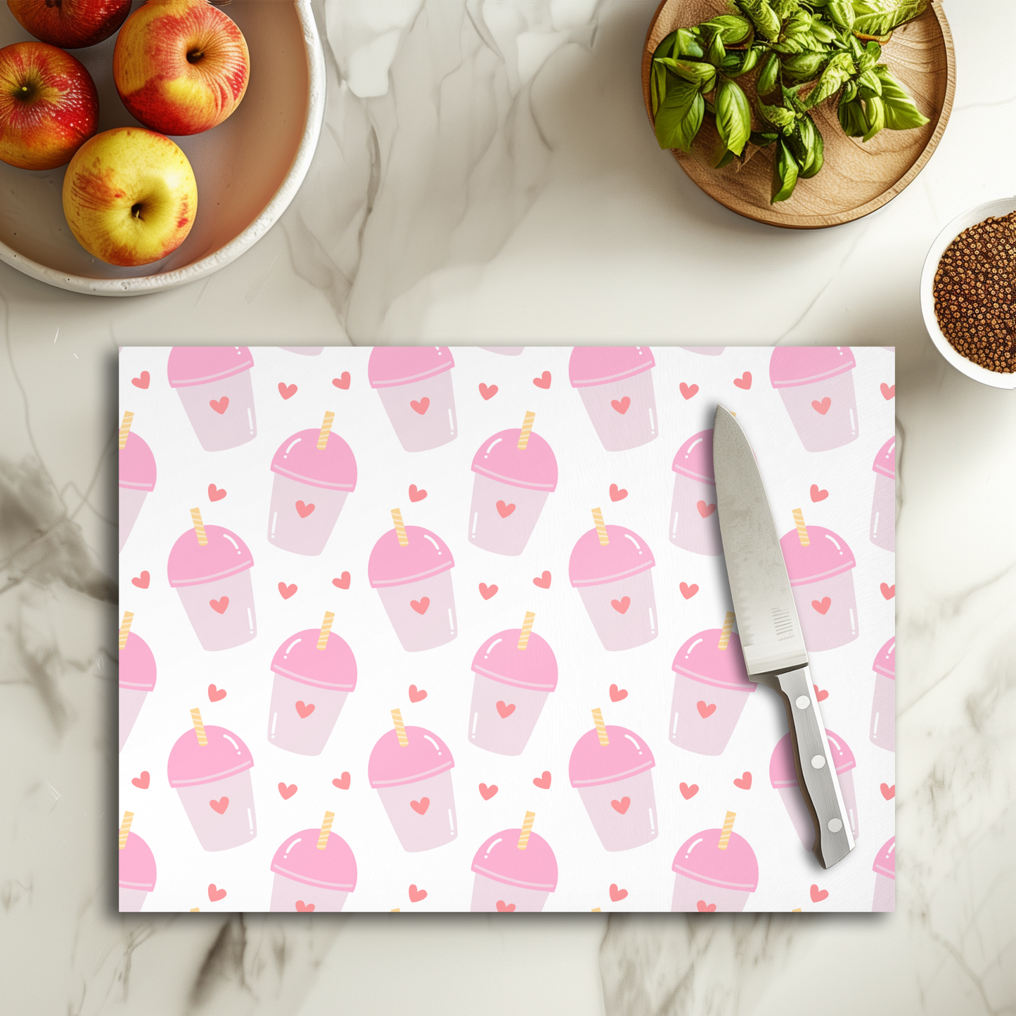Cute bubble tea - Planche à découper