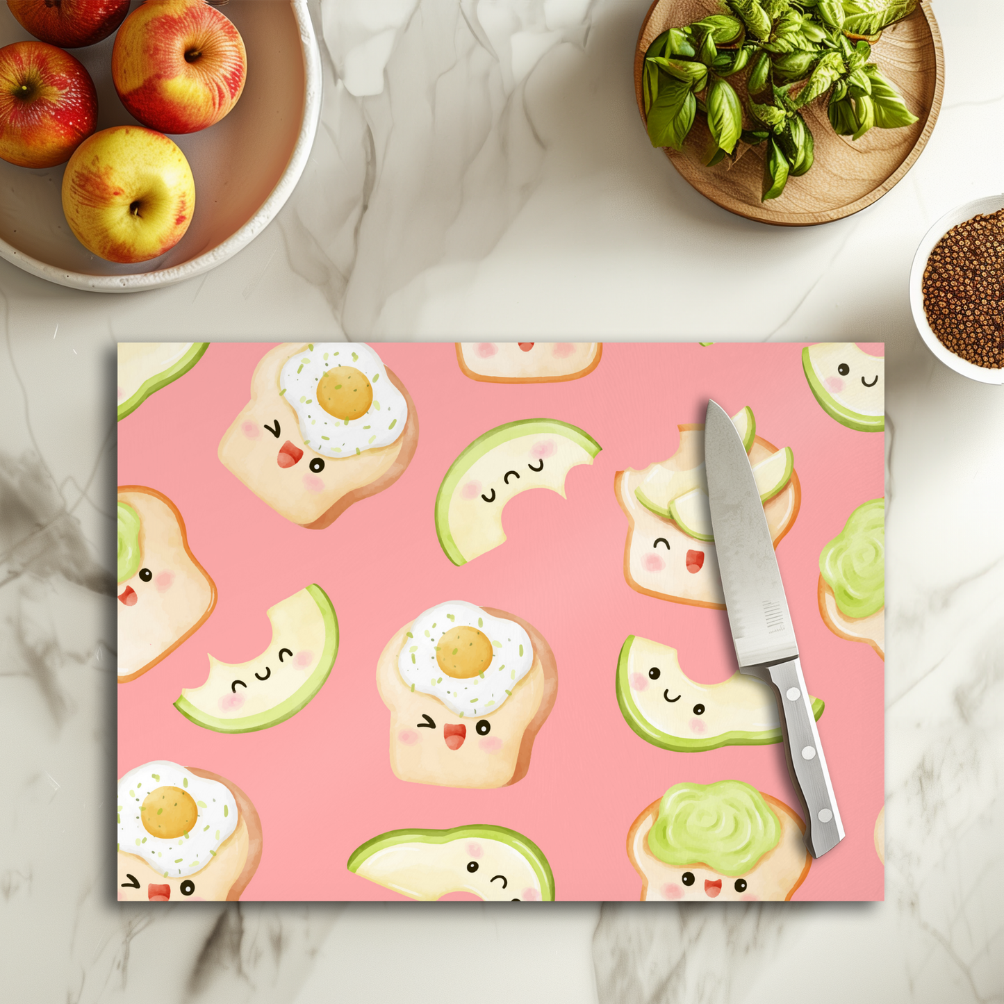 Avocado egg - Planche à découper