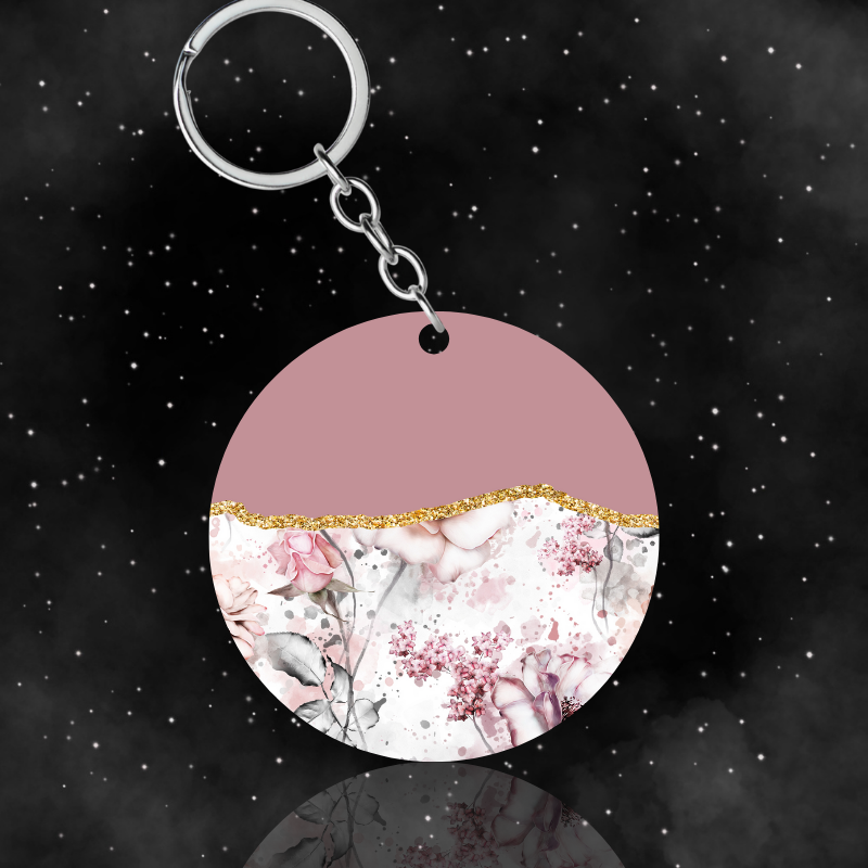 Powder pink - Porte clés