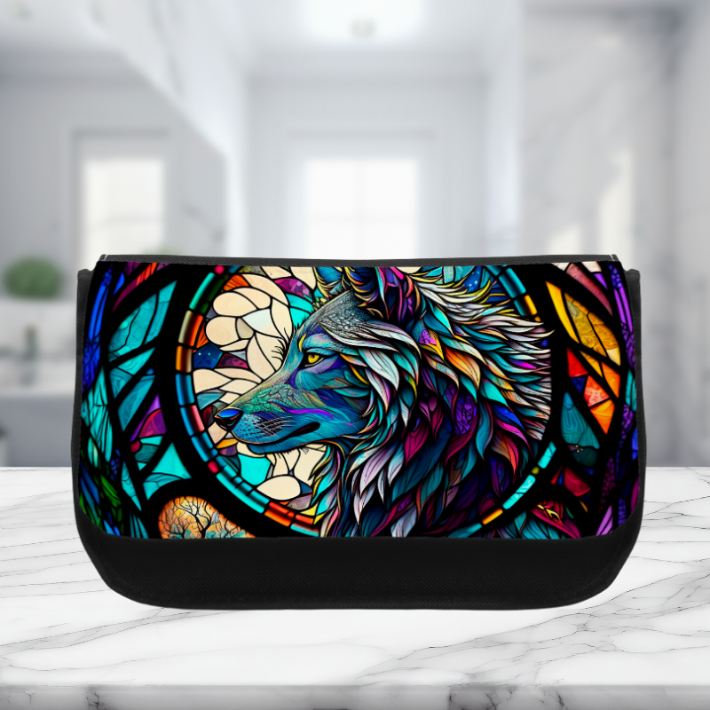 Loup vitrail - Trousse
