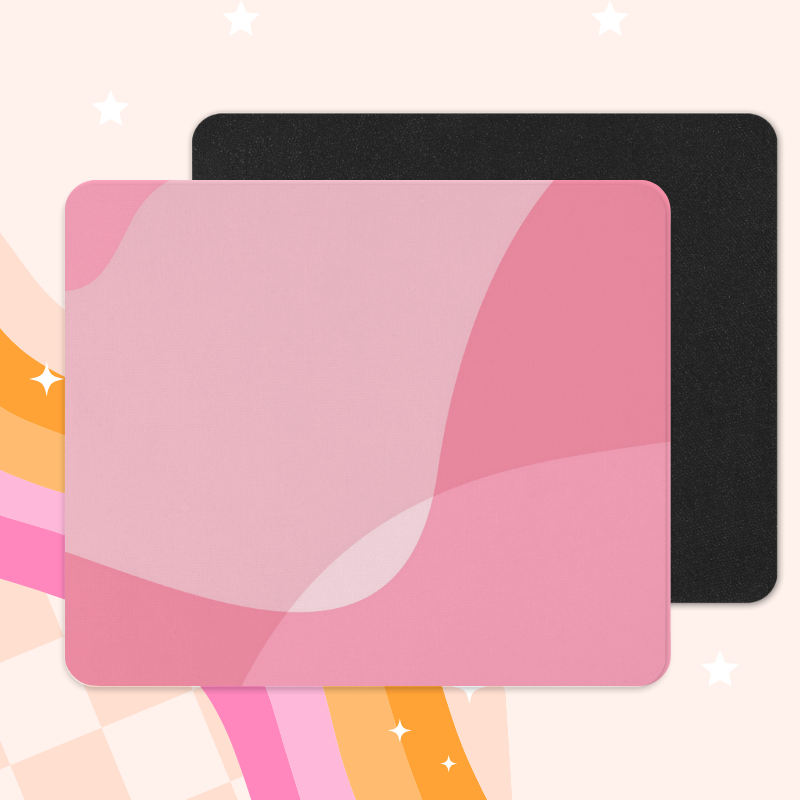 Abstract Pink - Tapis de souris