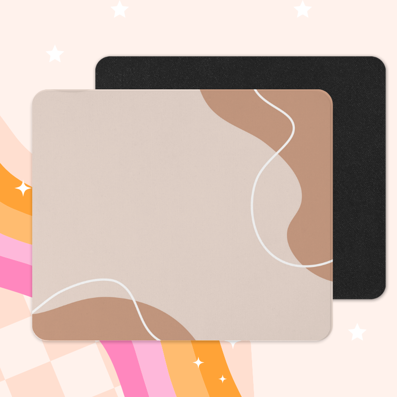 Abstract brown - Tapis de souris