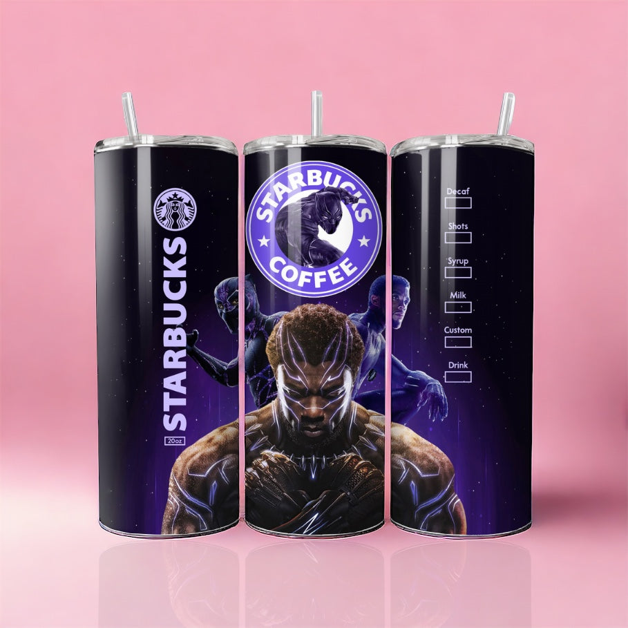 Black Panthere Starbucks - Thermos 590ml
