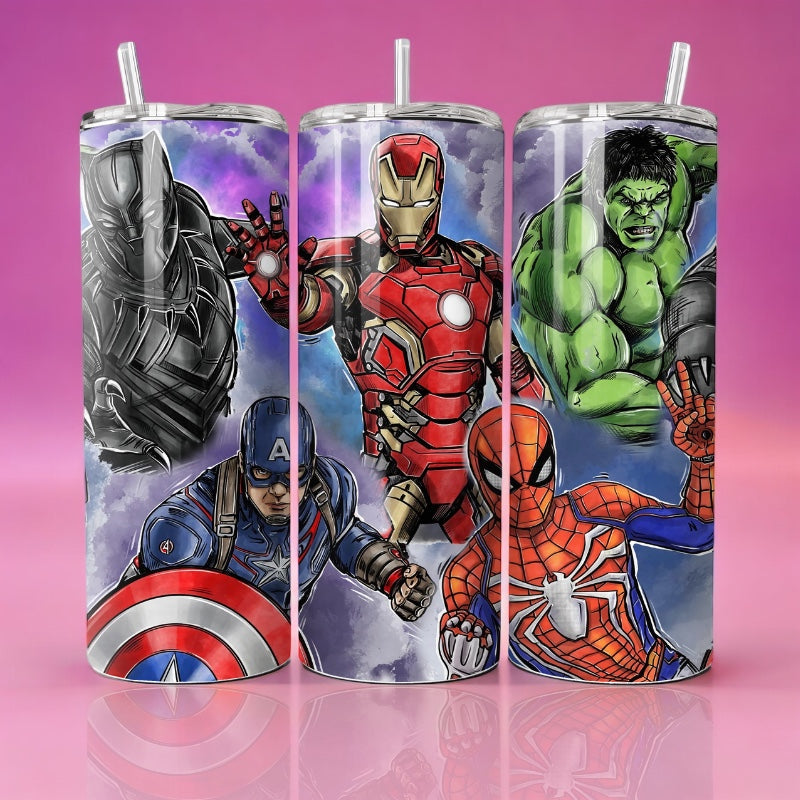 Marvel purple - Thermos 590ml