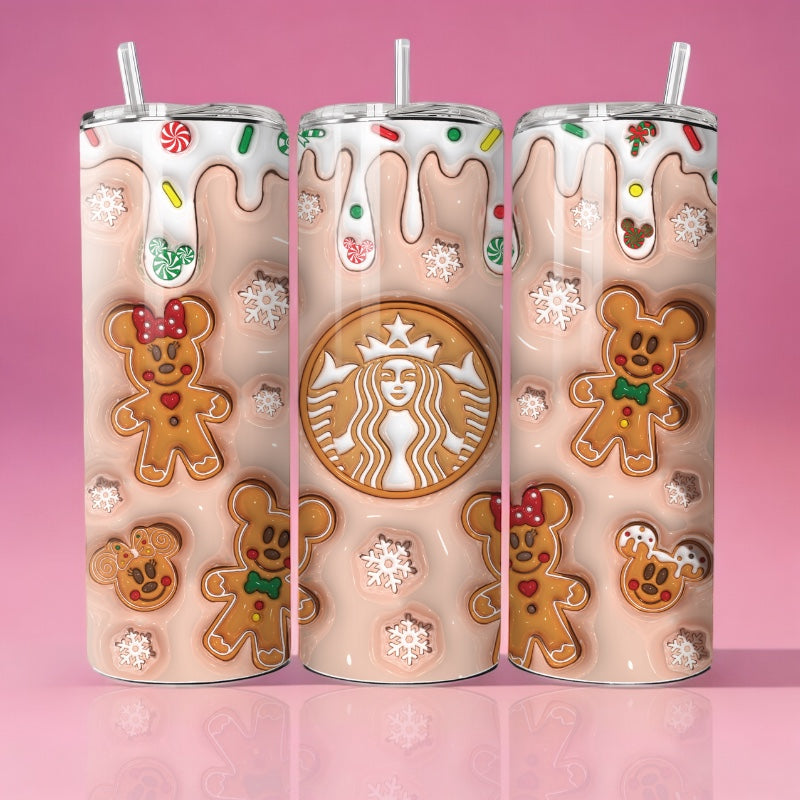 Mickey x Minnie Gingerbread Starbucks - Thermos 590ml