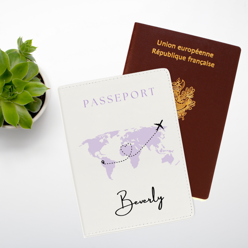 Fly Violet - Protège-passeport