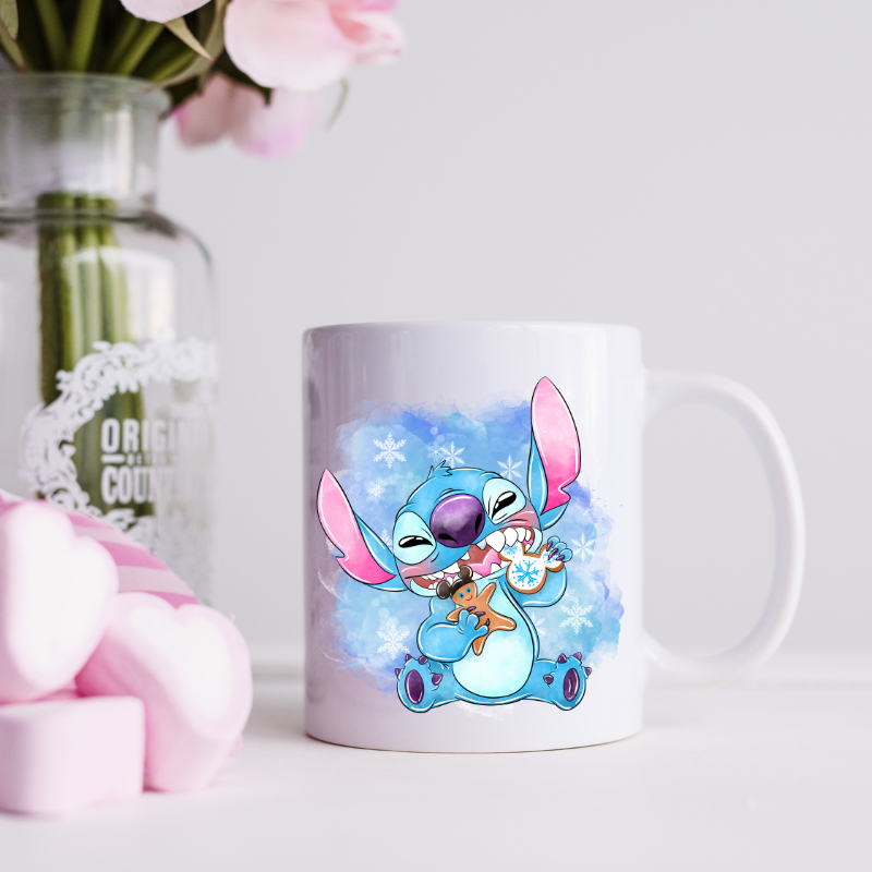 Stitch noël - Mug