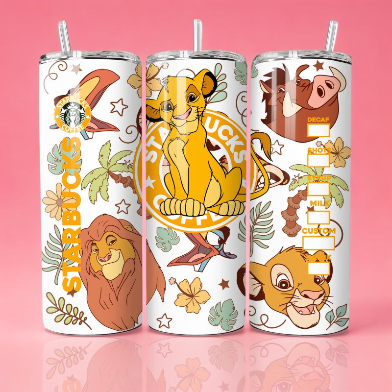 Roi Lion White Starbucks - Thermos 590ml