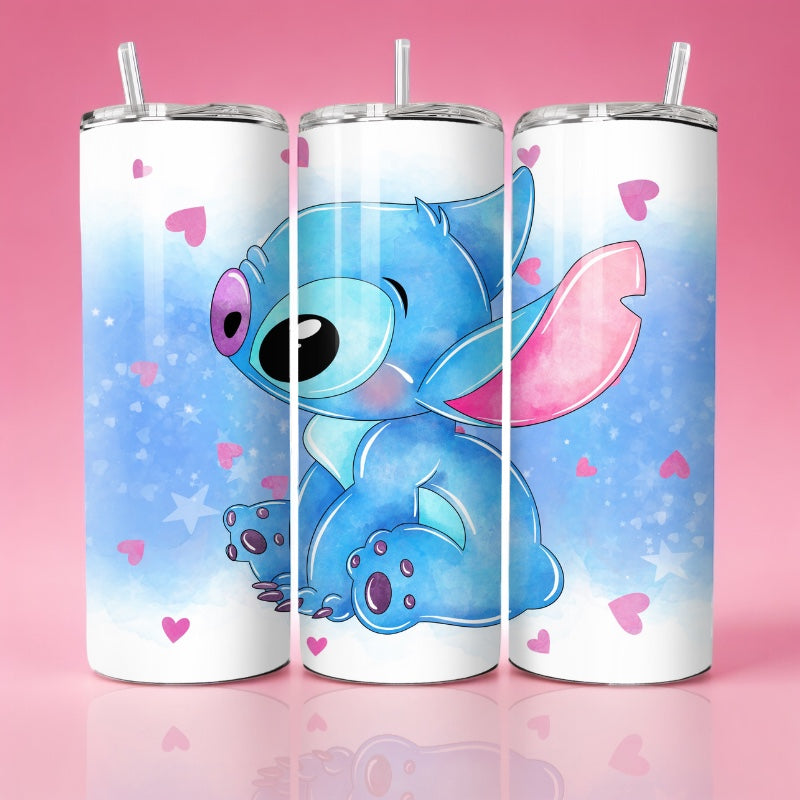 Stitch white - Thermos 590ml